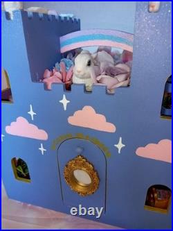 Unique hand made wooden castle dollshouse, Hours Of Work, Magical Wimsical