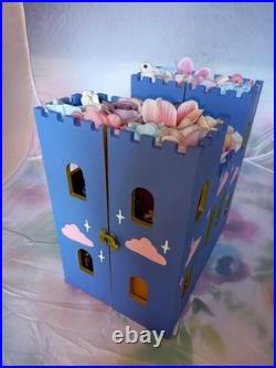 Unique hand made wooden castle dollshouse, Hours Of Work, Magical Wimsical