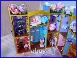 Unique hand made wooden castle dollshouse, Hours Of Work, Magical Wimsical