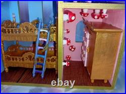 Unique hand made wooden castle dollshouse, Hours Of Work, Magical Wimsical