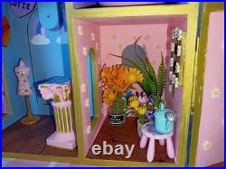 Unique hand made wooden castle dollshouse, Hours Of Work, Magical Wimsical