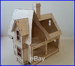 Up house Dollhouse wooden kit