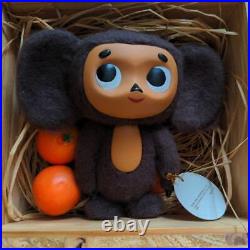 Used Spring House Cheburashka Premium Figure Doll withTangerines & Wooden Box JPN
