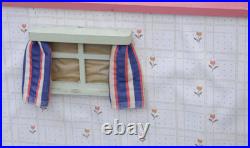 VINTAGE DOLLS HOUSE 2 ROOM Dolls Room Collectible Living Room Window 96x37x37cm