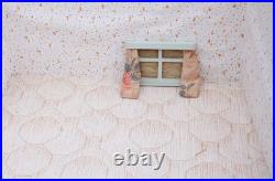 VINTAGE DOLLS HOUSE 2 ROOM Dolls Room Collectible Living Room Window 96x37x37cm