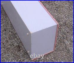 VINTAGE DOLLS HOUSE 2 ROOM Dolls Room Collectible Living Room Window 96x37x37cm