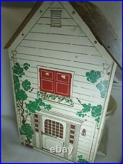 Vintage 1940's Keystone wooden dollhouse