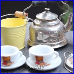 Vintage Antique Doll Kitchen Accessories Merchant Shop Coffee Grinder Dollhouse Lot