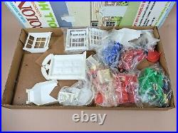 Vintage Brumberger Colonial Wooden Doll House 772 Dollhouse Kit Dolls Furniture