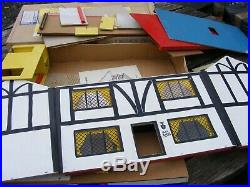 Vintage Dolls House Fold Away Wooden By Eeserect