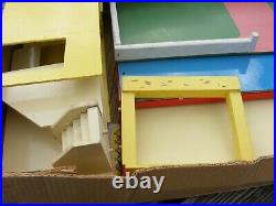 Vintage Dolls House Fold Away Wooden By Eeserect