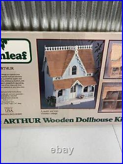 Vintage Greenleaf Wooden Dollhouse Kit -The Arthur Complete 11 Scale 1981