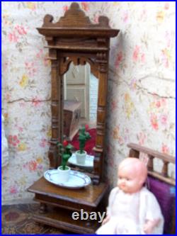 Vintage Historic Dolls House Circa 1900 With Salon Furniture Circa 1880 Collectors Estate Vintage Historic Dolls House Circa 1900 With Salon Furniture Circa 1880 Collectors Estate