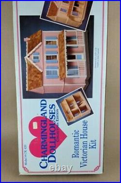 Vintage Hofco Dollhouse Romantic Victorian House Kit Wooden Wood Unbuilt NOS NIB
