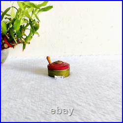 Vintage Old Colorful Lacquered Wooden Miniature Design Doll House W169