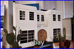 Vintage Refurbished Wooden Early 20th Century Art Deco Dolls House