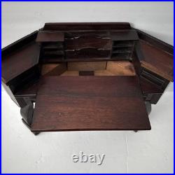Vintage Wood Desk Miniature Salesman Sample Doll House Toy Vintage Wood Desk Miniature Salesman Sample Doll House Toy