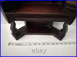 Vintage Wood Desk Miniature Salesman Sample Doll House Toy Vintage Wood Desk Miniature Salesman Sample Doll House Toy