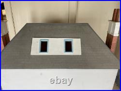 Vintage Wooden Dolls House with wooden cladding Vintage Wooden Dolls House with wooden cladding
