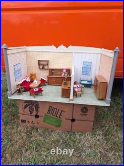 Vintage solid wooden dolls house Vintage solid wooden dolls house