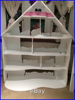 WOODEN DOLLS HOUSE hand-made beautiful and one of a kind
