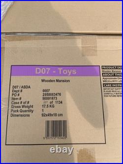 Wholesale Joblot 7 X Brand New Wooden Doll Houses Liquidation Clearance Stock