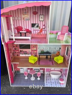 Wholesale Joblot 7 X Brand New Wooden Doll Houses Liquidation Clearance Stock