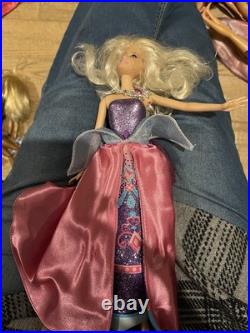 Wooden Barbie House With Huge Bundle Of Accesories, Furniture, Dolls Wooden Barbie House With Huge Bundle Of Accesories, Furniture, Dolls