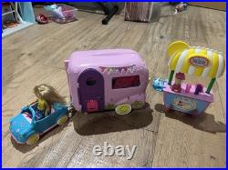 Wooden Barbie House With Huge Bundle Of Accesories, Furniture, Dolls