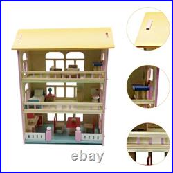 Wooden Doll House Doll House for Girls Building Toy Set Tiny Room Making Kit DIY Wooden Doll House Doll House for Girls Building Toy Set Tiny Room Making Kit DIY