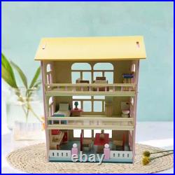 Wooden Doll House Doll House for Girls Building Toy Set Tiny Room Making Kit DIY Wooden Doll House Doll House for Girls Building Toy Set Tiny Room Making Kit DIY