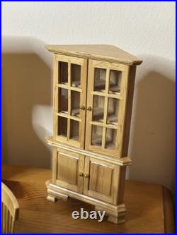 Wooden Doll's House Kitchen Furniture Set