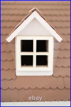 Wooden Dollhouse with Full Set of Furniture and Accessories