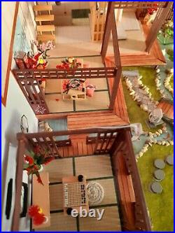 Wooden Dolls House Japanese Minature