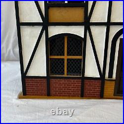 Wooden Dolls House unfinished project Furniture, Accessories Vintage Charity