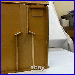 Wooden Dolls House unfinished project Furniture, Accessories Vintage Charity