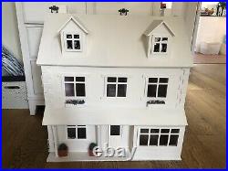 Wooden Dolls house With Furniture
