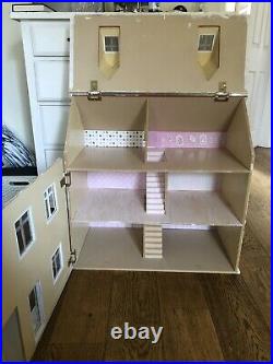 Wooden Dolls house With Furniture