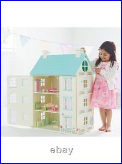 Wooden Light Up Dolls House