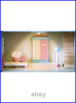 Wooden Light Up Dolls House