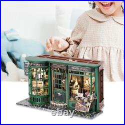 Wooden Miniature Dollhouse DIY Kits Retro 3D Puzzles for Friends Adults Kids