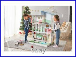 Wooden Premium Dolls House With Furniture