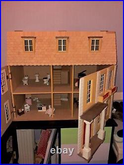 Wooden dolls house