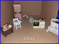 Wooden dolls house