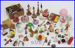 XXL lamp set lighting floor lamp hanging light table lamp switch dollhouse XXL lamp set lighting floor lamp hanging light table lamp switch dollhouse