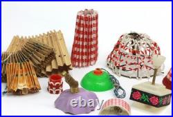 XXL lamp set lighting floor lamp hanging light table lamp switch dollhouse XXL lamp set lighting floor lamp hanging light table lamp switch dollhouse
